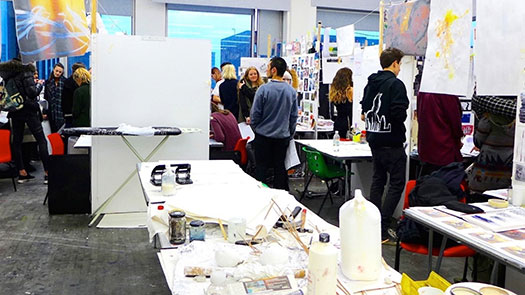 Foundation Diploma course students